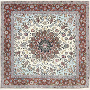 Perzijski tepih Tabriz 50 Raj br. 1229 - 203 x 194 cm