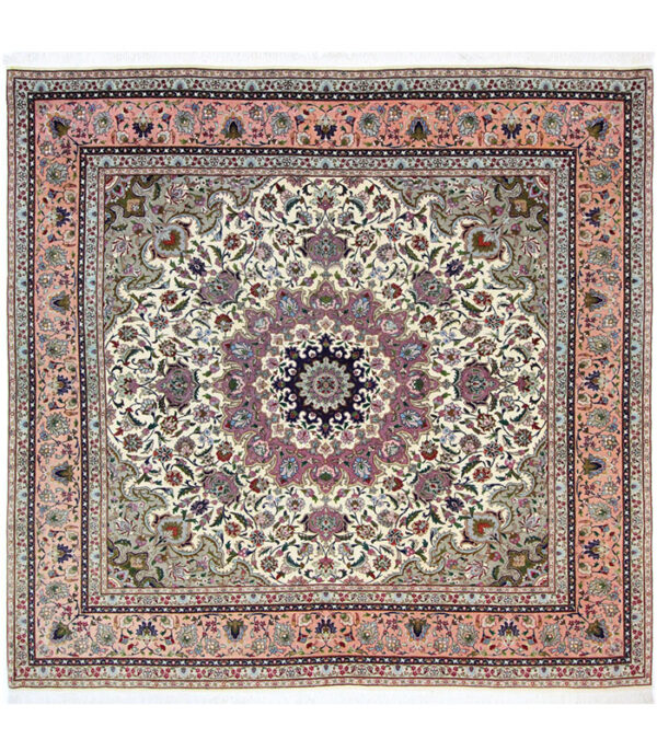 Perzijski tepih Tabriz 50 Raj br. 2105 - 200 x 200 cm