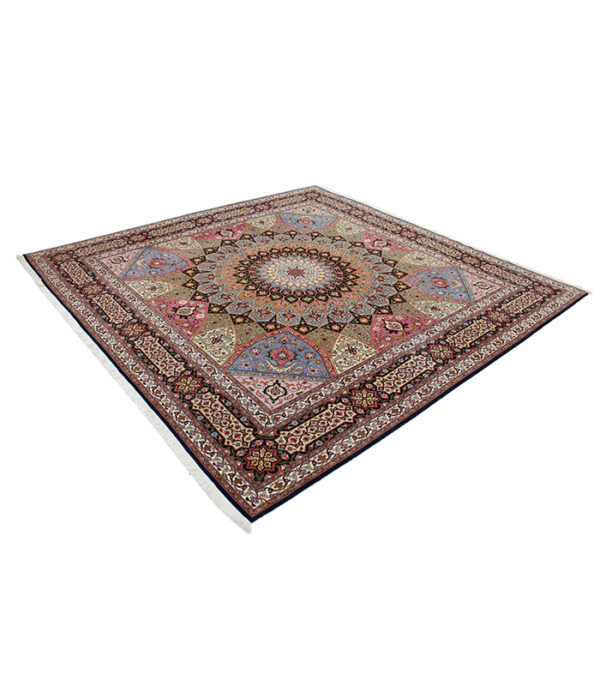 Perzijski tepih Tabriz 50 Raj br. 2102 - 253 x 252 cm - Slika 2