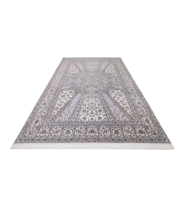 Nain 6 La Tepih sa Svilenim Nitima Br. 406-5 - 312 x 215 cm - Slika 3