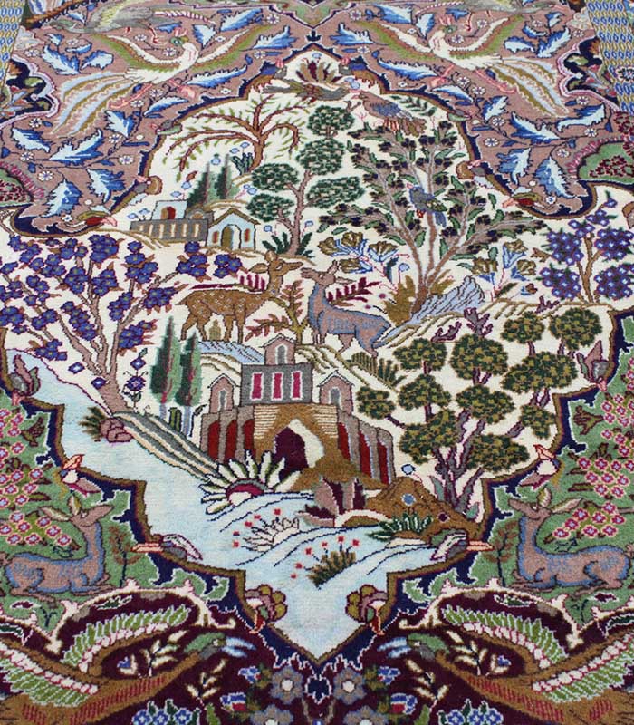 Perzijski tepih Kashmar br. 216 - 384 x 302 cm - Slika 11