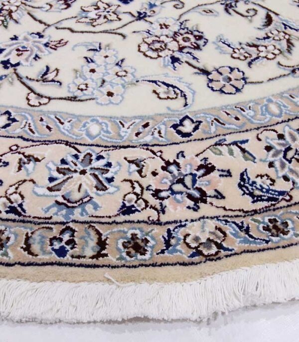 Nain 9 La Tepih Sa Svilom Br. 6-54 - 150 x 150 cm - Slika 10