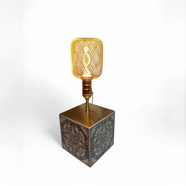 Dizajnerska Art Deco stolna lampa - Slika 4
