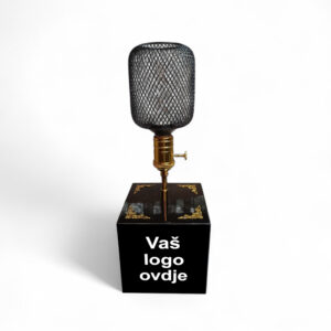 Personalizirana vintage stolna svjetiljka – s vašim logom