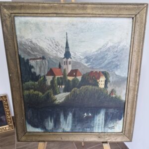 Tomšić – “Bled”, ulje na platnu