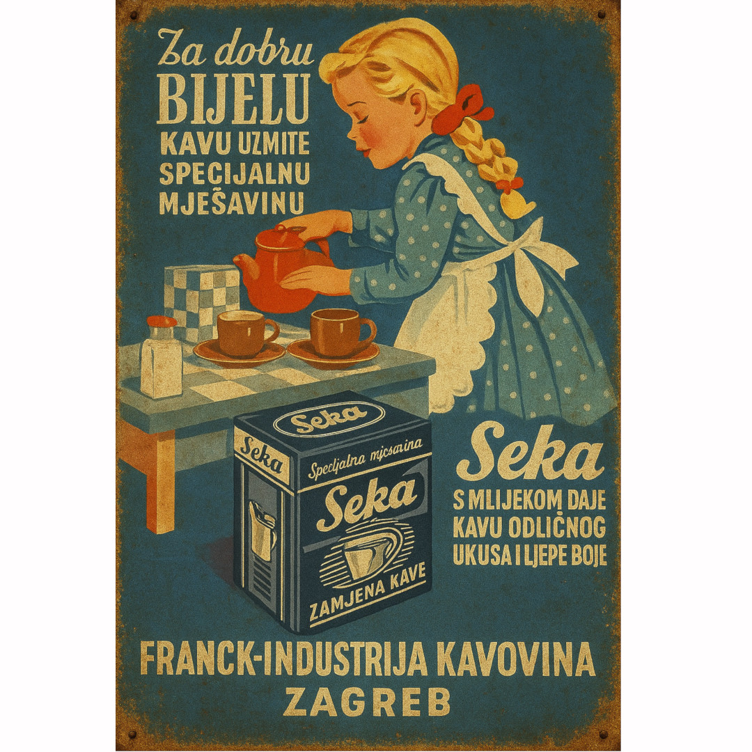 Seka – Franck zamjena za kavu – vintage reklama