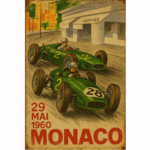 Grand Prix Monaco 1960. – vintage reklama