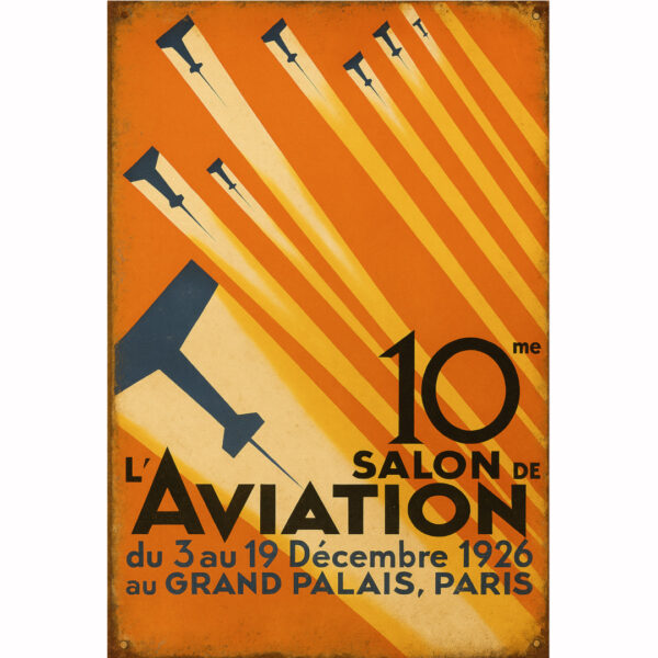 Vintage reklama 10e Salon de l'Aviation Paris 1926