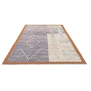 Afganistanski tepih Berber dizajna 2868- 296 x 191 cm