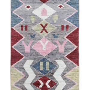 Afganistanski tepih Berber dizajna 2998 - 297 x 200 cm