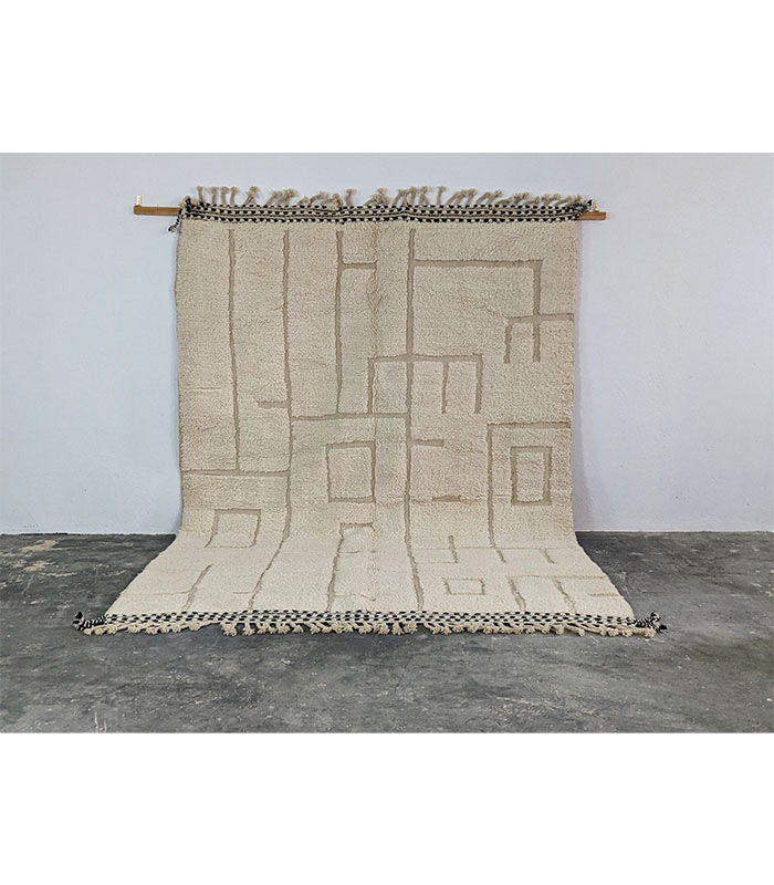 Originalni moderni Berber tepih G352 - 310 x 215 cm