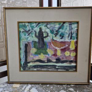 Slavko Šohaj – Mrtva priroda, gvaš