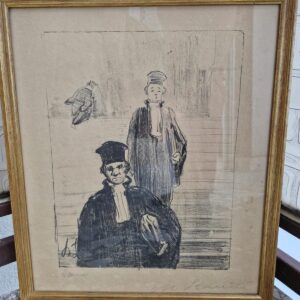 Miljenko Stančić – litografija prema Daumieru