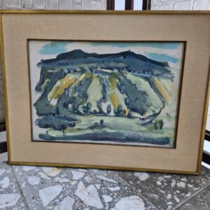 Jozo Janda – Pejzaž, gvaš