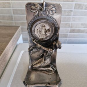 Jugendstil držač za džepni sat, oko 1900.