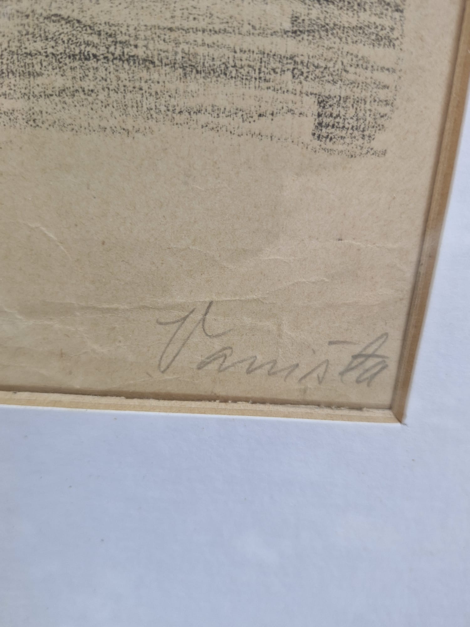 Josip Vaništa – Litografija s aktom, rani rad - Slika 2