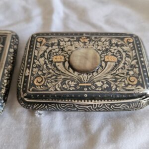 Srebrna kutija za duhan – tursko Tula srebro, 120 g