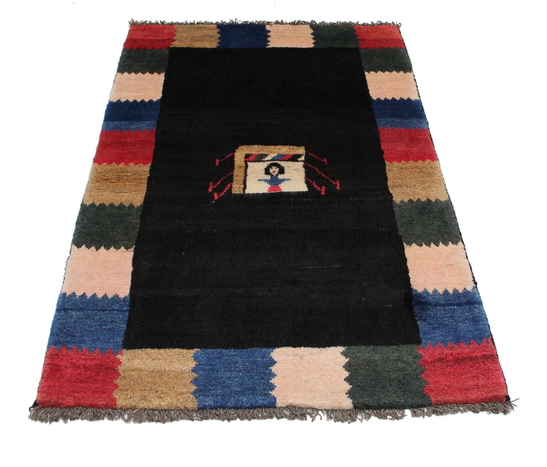 Orijentalni tepih Gabbeh Ghashghai br. 699 - 154 x 105 cm - Slika 6