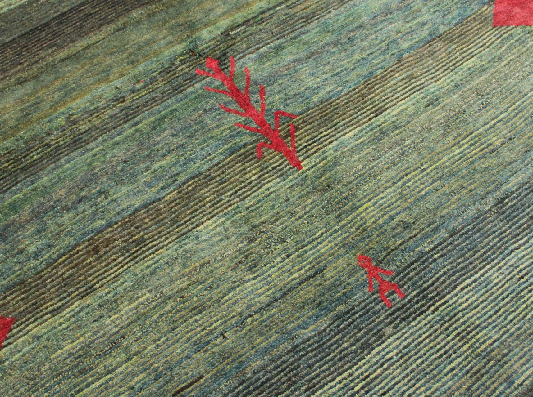 Orijentalni tepih Gabbeh Ghashghai br. 687 - 214 x 172 cm - Slika 6