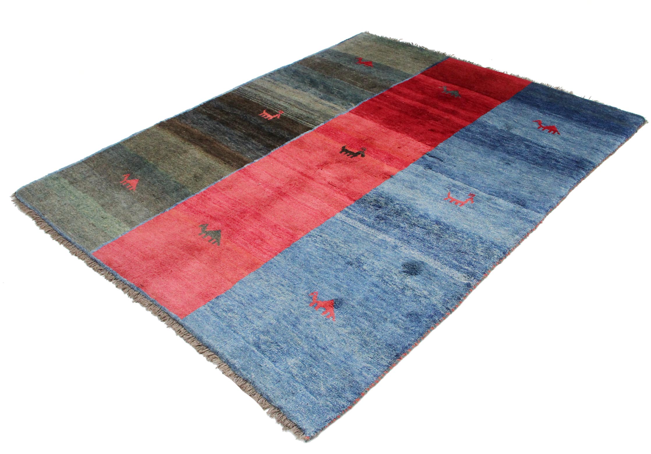 Orijentalni tepih Gabbeh Ghashghai br. 689 - 206 x 164 cm - Slika 2