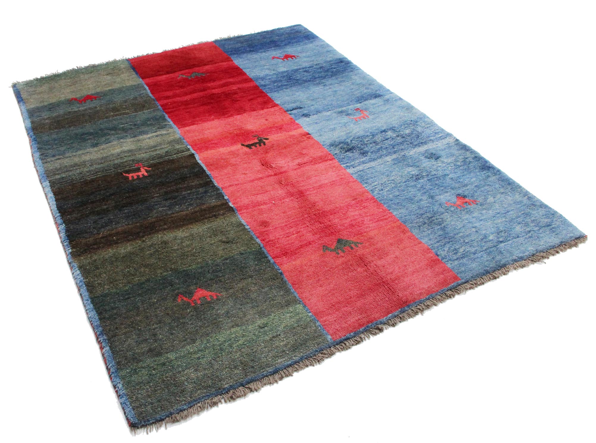 Orijentalni tepih Gabbeh Ghashghai br. 689 - 206 x 164 cm - Slika 3