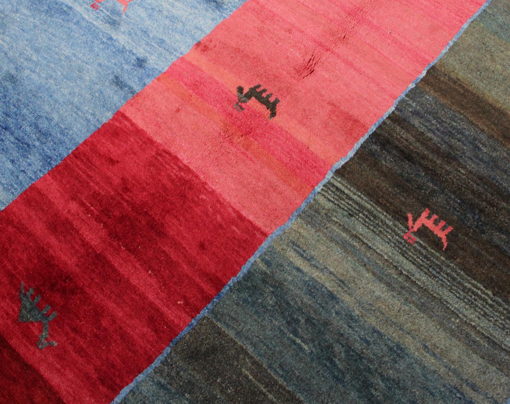 Orijentalni tepih Gabbeh Ghashghai br. 689 - 206 x 164 cm - Slika 5