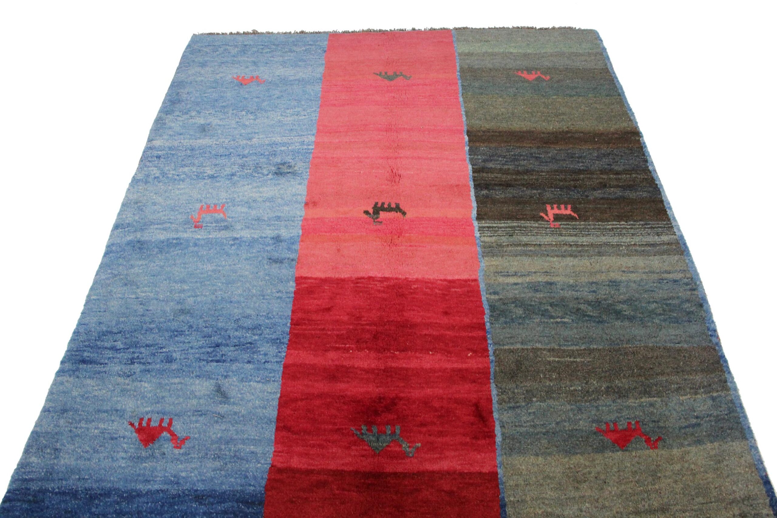 Orijentalni tepih Gabbeh Ghashghai br. 689 - 206 x 164 cm - Slika 6