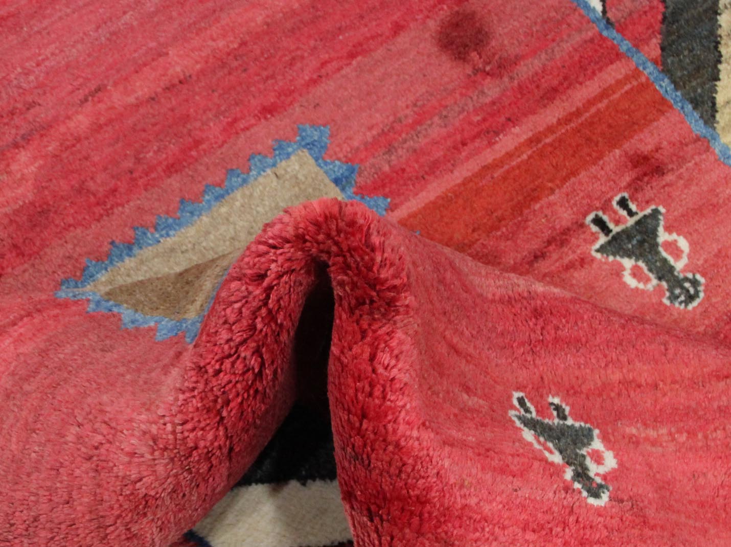 Orijentalni tepih Gabbeh Ghashghai br. 700 - 205 x 166 cm - Slika 8