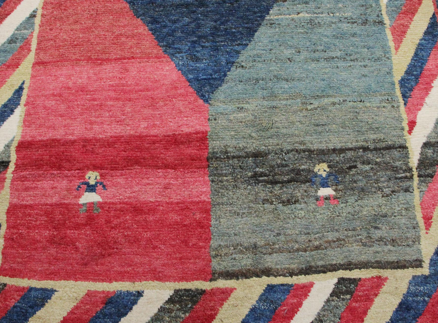 Orijentalni tepih Gabbeh Ghashghai br. 693 - 228 x 132 cm - Slika 5