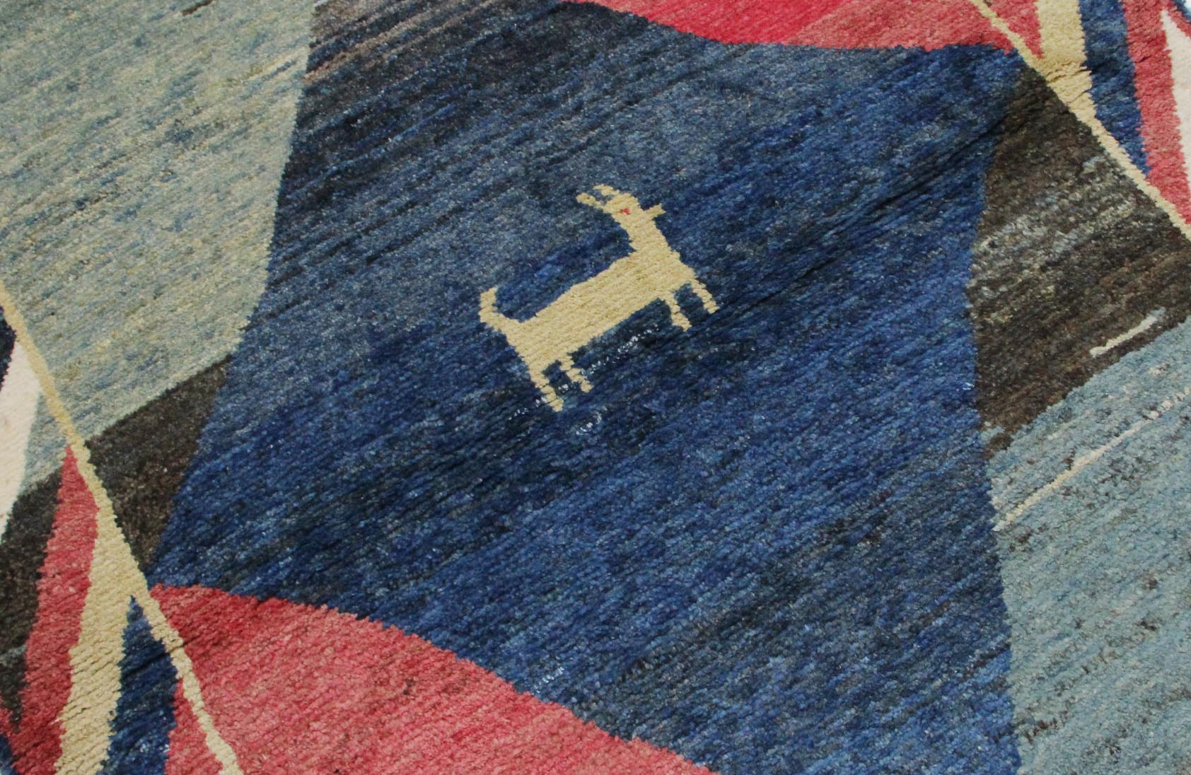 Orijentalni tepih Gabbeh Ghashghai br. 693 - 228 x 132 cm - Slika 6