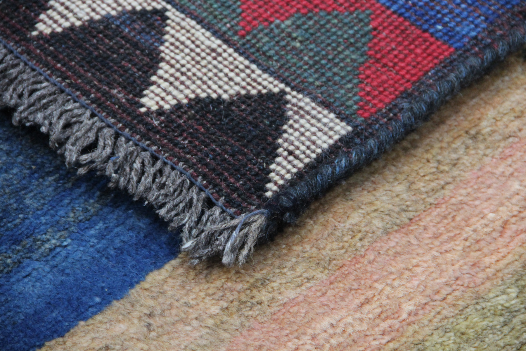 Orijentalni tepih Gabbeh Fars Ghashghai br. 664 -201 x 110 cm - Slika 7