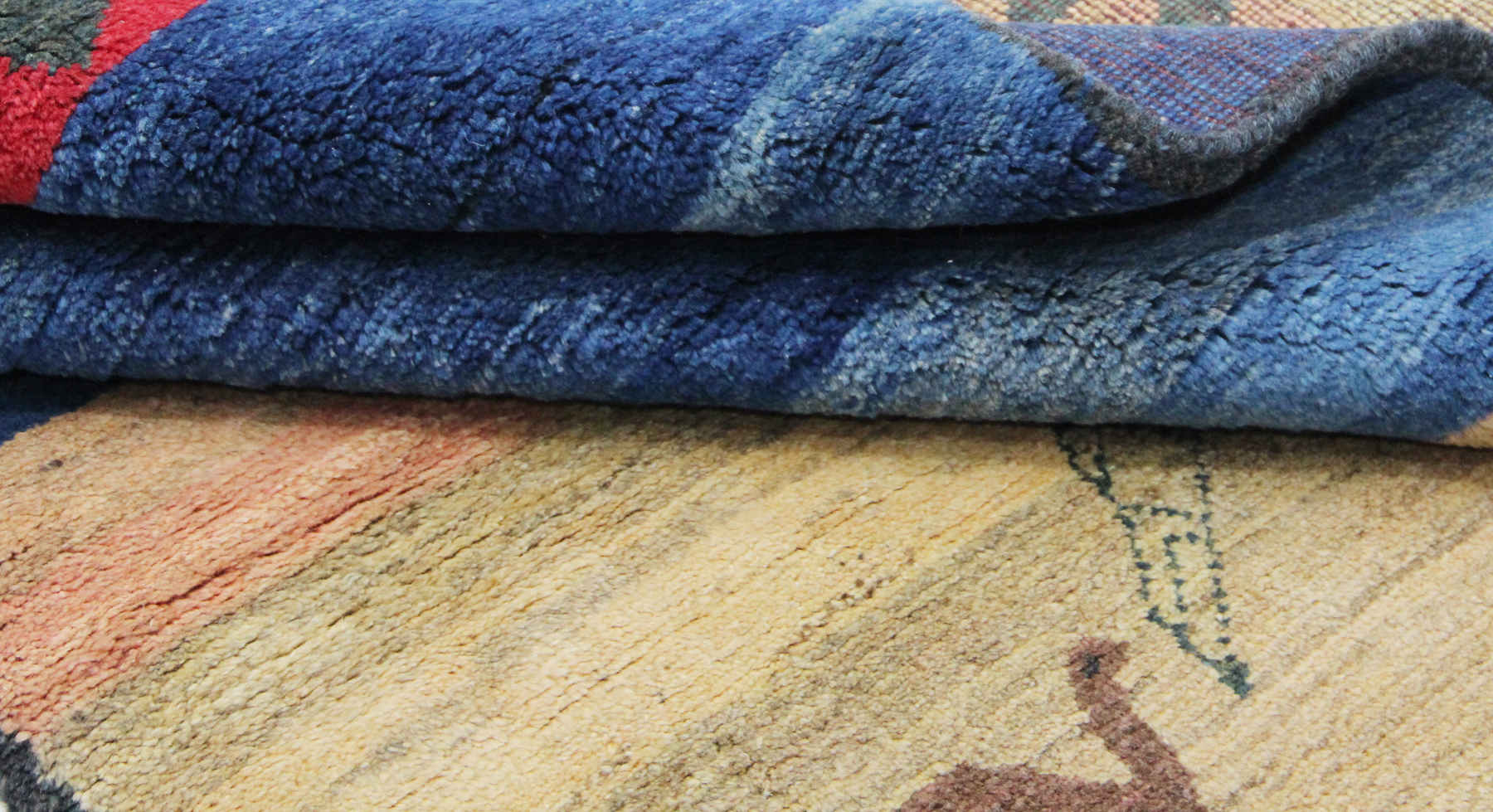 Orijentalni tepih Gabbeh Fars Ghashghai br. 664 -201 x 110 cm - Slika 9