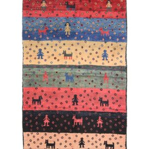Orijentalni tepih Gabbeh Fars Ghashghai br. 632 - 162 x 105 cm