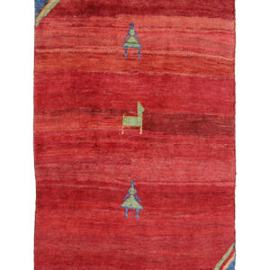 Orijentalni tepih Gabbeh Ghashghai br. 640 - 146 x 100 cm