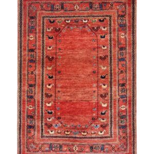 Indijski Gabbeh tepih Fars Ghashghai Br. 341 -146 x 101 cm