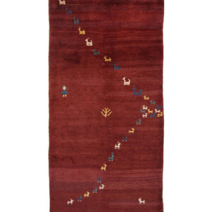 Orijentalni tepih Gabbeh Ghashghai br. 1091 - 265 x 128 cm