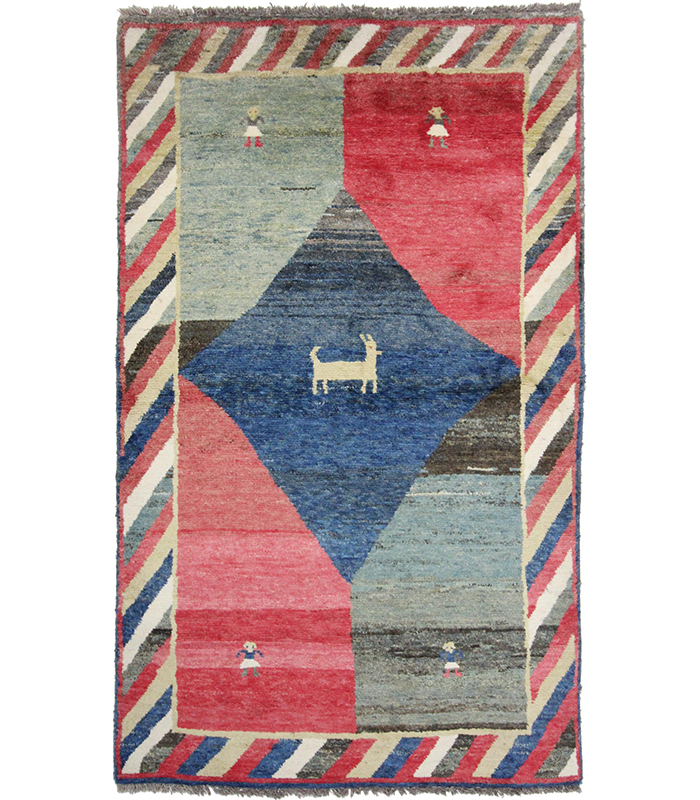 Orijentalni tepih Gabbeh Ghashghai br. 693 - 228 x 132 cm