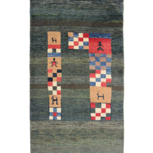 Orijentalni tepih Gabbeh Ghashghai br. 665 - 196 x 110 cm