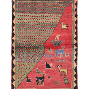 Orijentalni tepih Gabbeh Ghashghai br. 631 - 150 x 102 cm