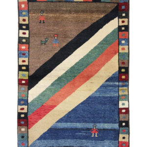 Orijentalni tepih Gabbeh Ghashghai br. 619 - 162 x 114 cm