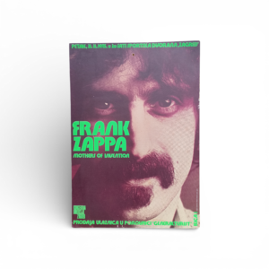 Frank Zappa – Zagreb 1975. | Originalni koncertni plakat, kaširan