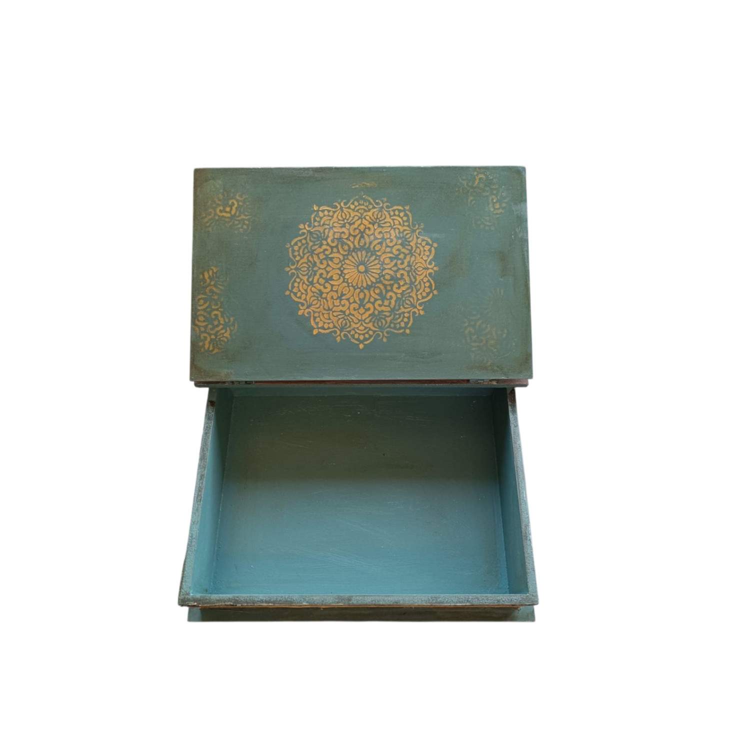 Dekorativna drvena kutija „Memories“ s ornamentalnim reljefom - Slika 5