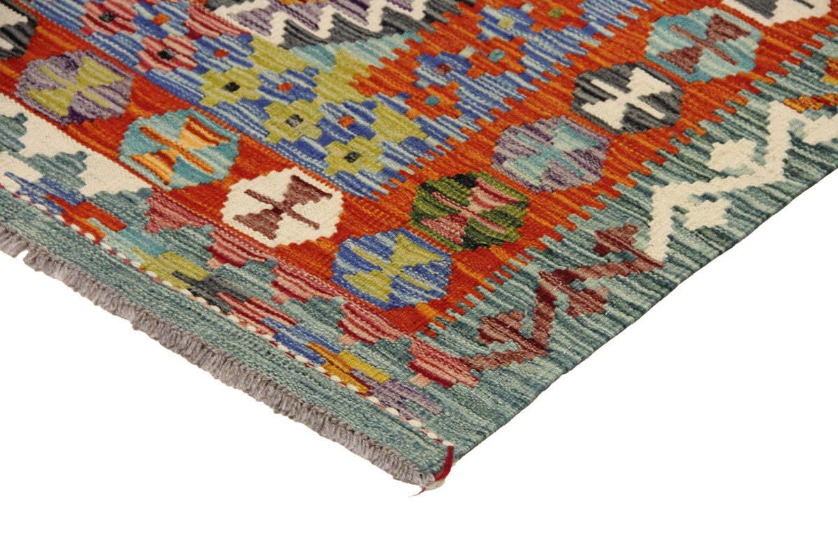 Afganistanski kelim Old Style Royal No. 103685 - (154× 152 cm) - Slika 4