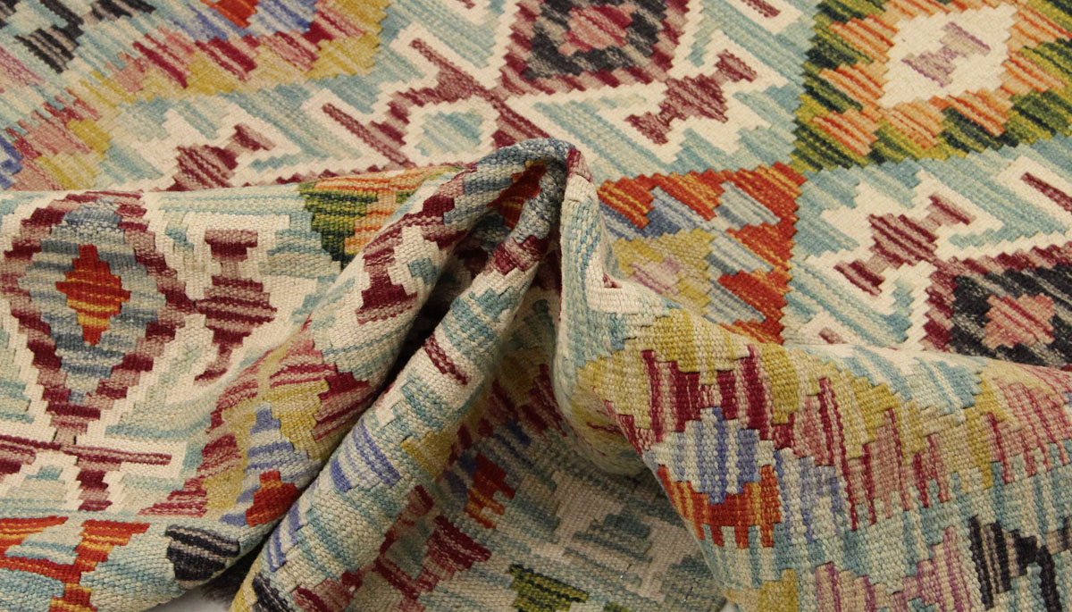 Afganistanski kelim Old Style Royal No. 105423 - (151× 103 cm) - Slika 6