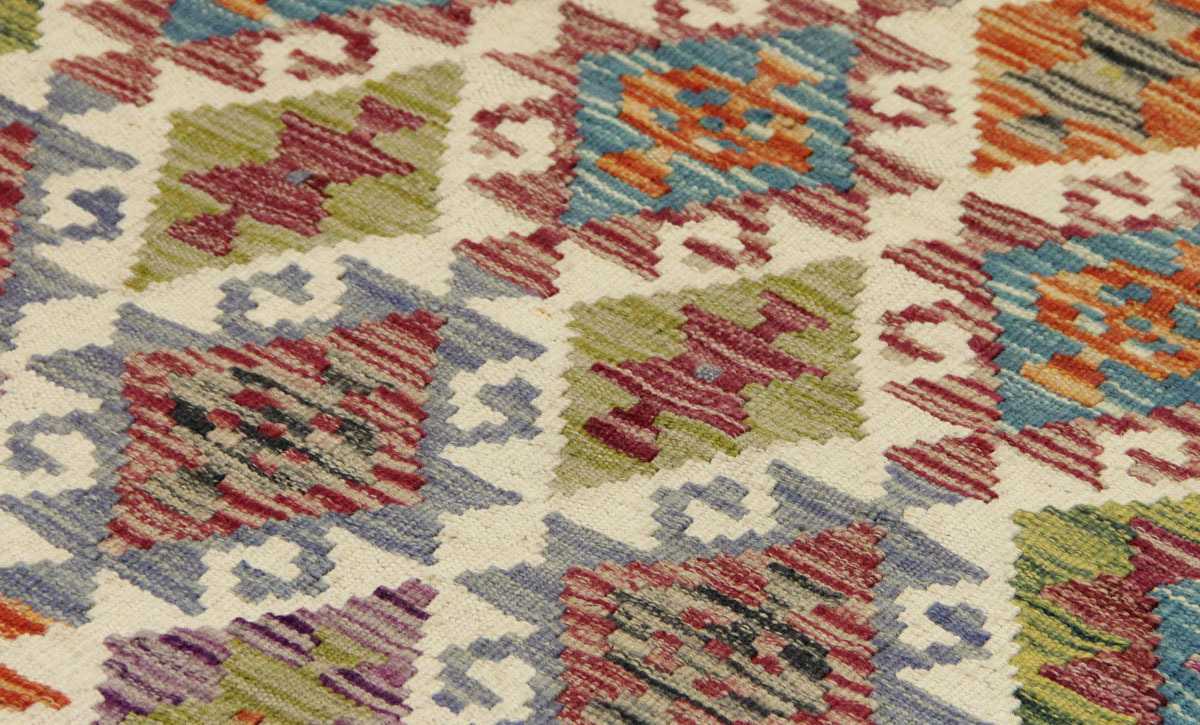 Afganistanski kelim Old Style Royal No. 105423 - (151× 103 cm) - Slika 5