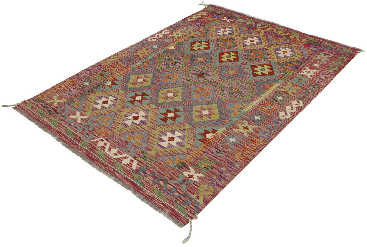 Afganistanski kelim Old Style Royal No. 105381 - (185 × 130 cm) - Slika 3