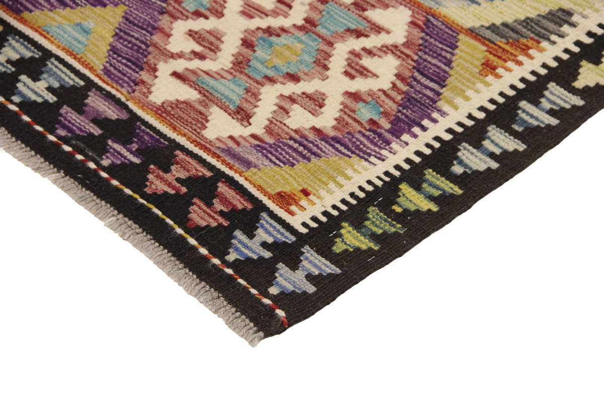 Afganistanski kelim Old Style Royal No. 105417 - (193 ×98 cm) - Slika 5