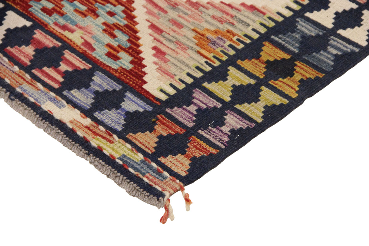 Afganistanski kelim Old Style Royal No. 105411 - (199 × 102 cm) - Slika 4