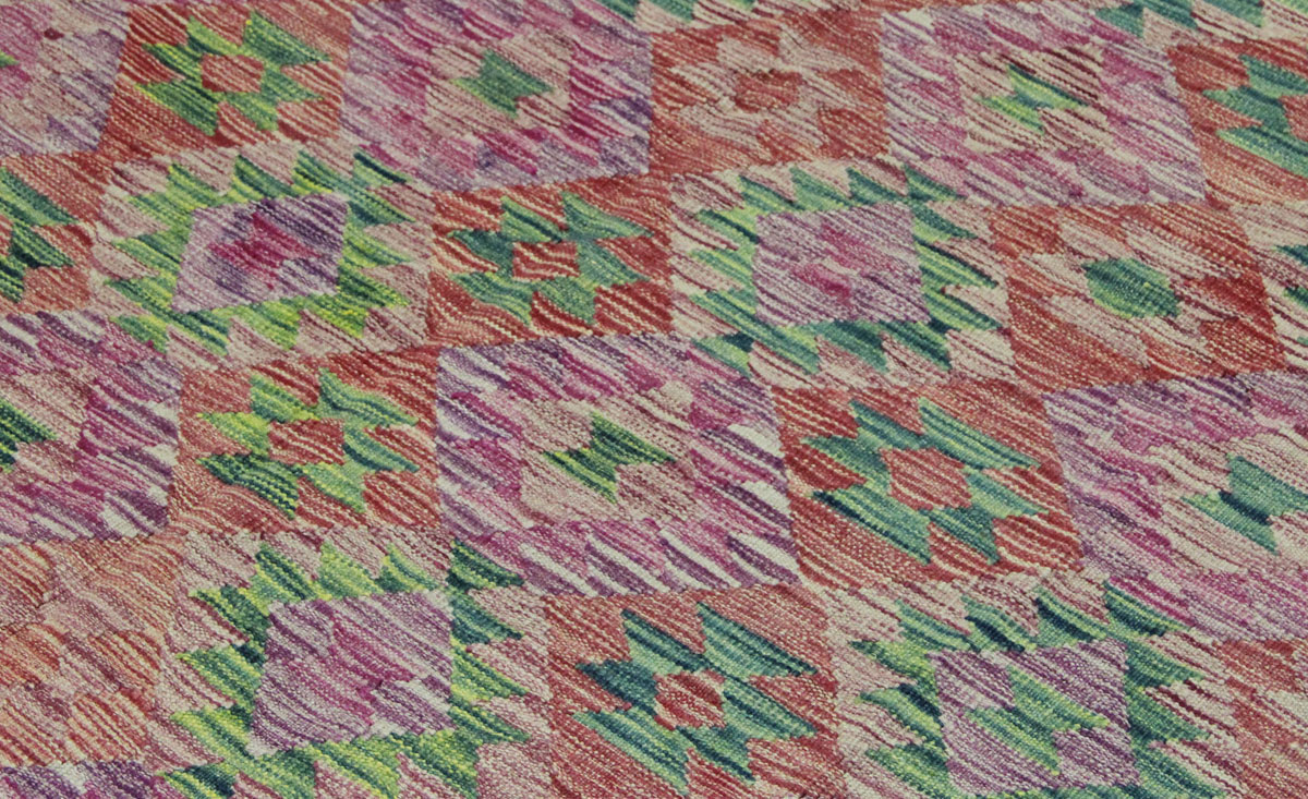 Afganistanski kelim Old Style Royal No. 105367 - (202 × 155 cm) - Slika 5