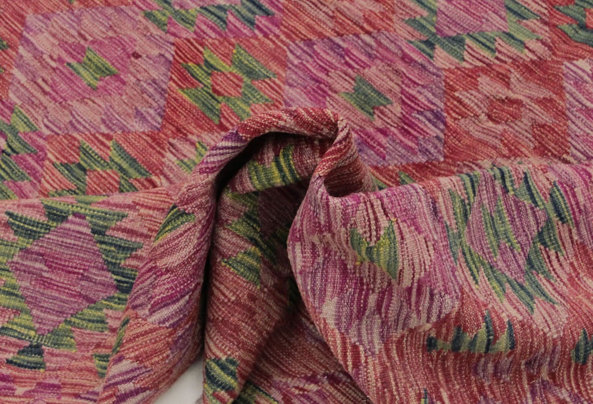 Afganistanski kelim Old Style Royal No. 105367 - (202 × 155 cm) - Slika 6